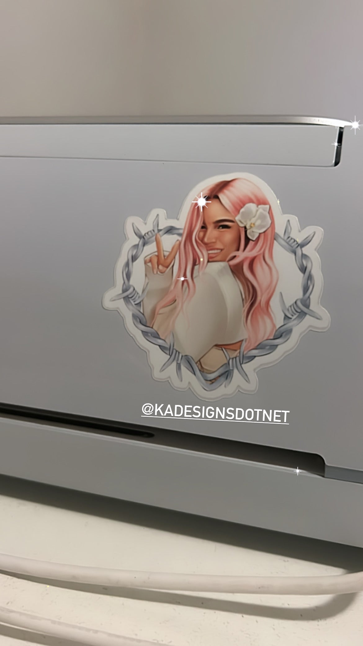 #102 Sticker (5 sticker bundle Karol G)