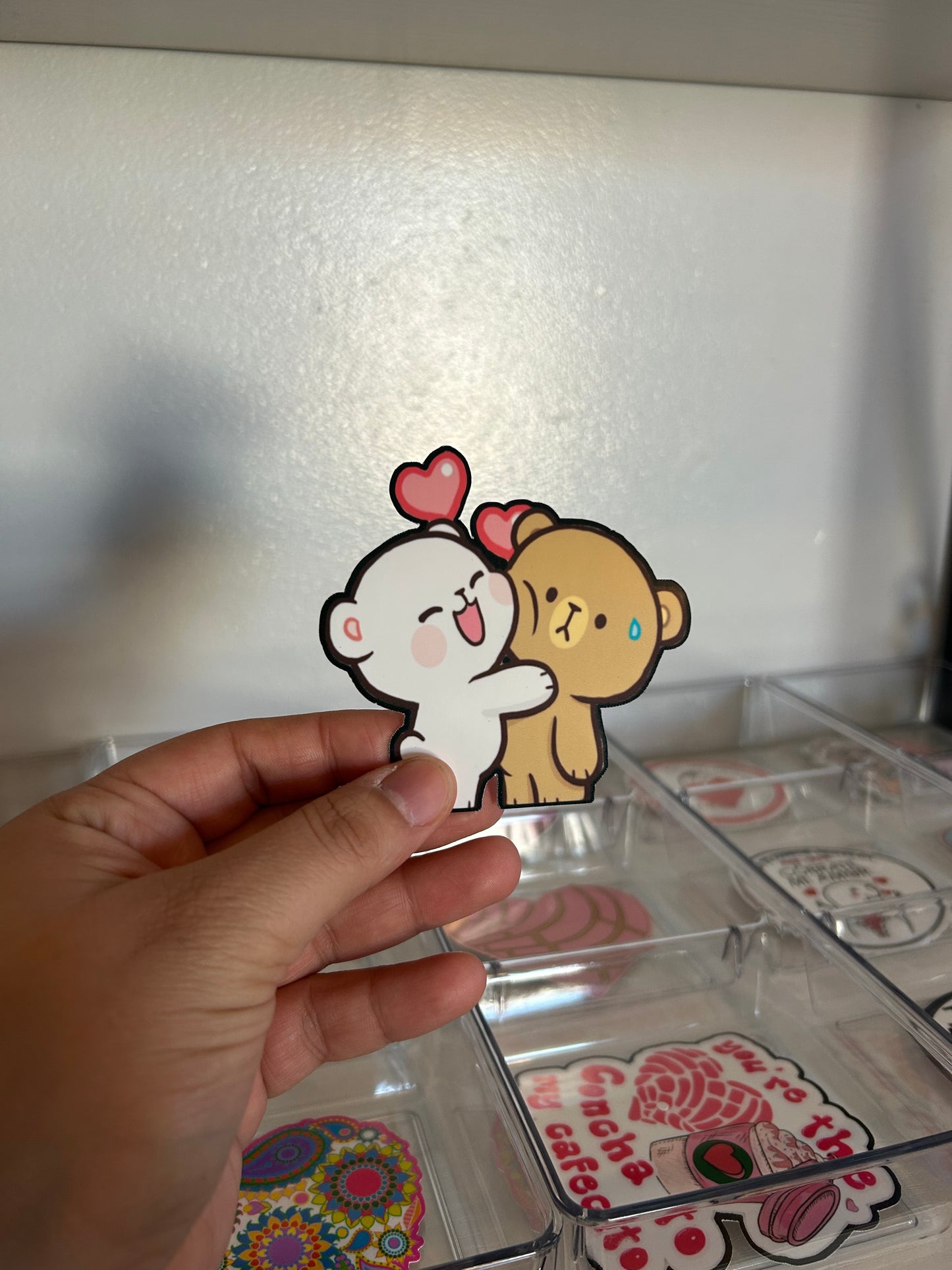 Valentines Day Stickers #009 (3 stickers per order)