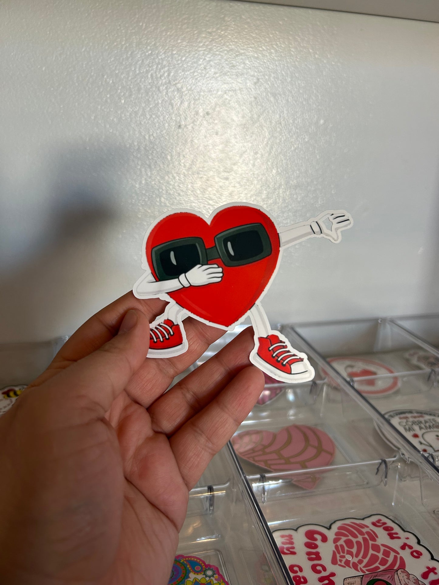 Valentines Day Stickers #006 (3 stickers per order)