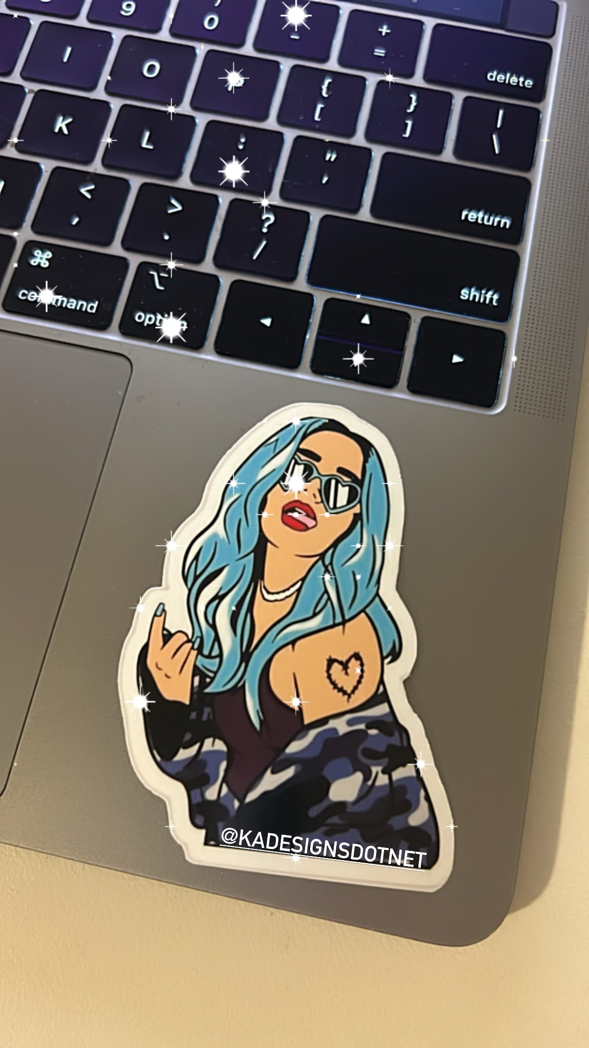 #102 Sticker (5 sticker bundle Karol G)