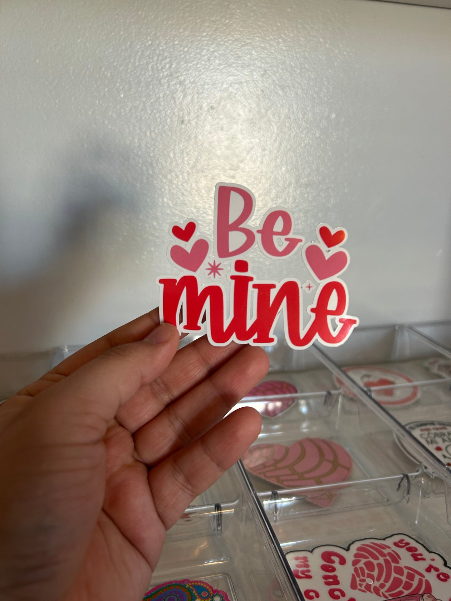 Valentines Day Stickers #007 (3 stickers per order)