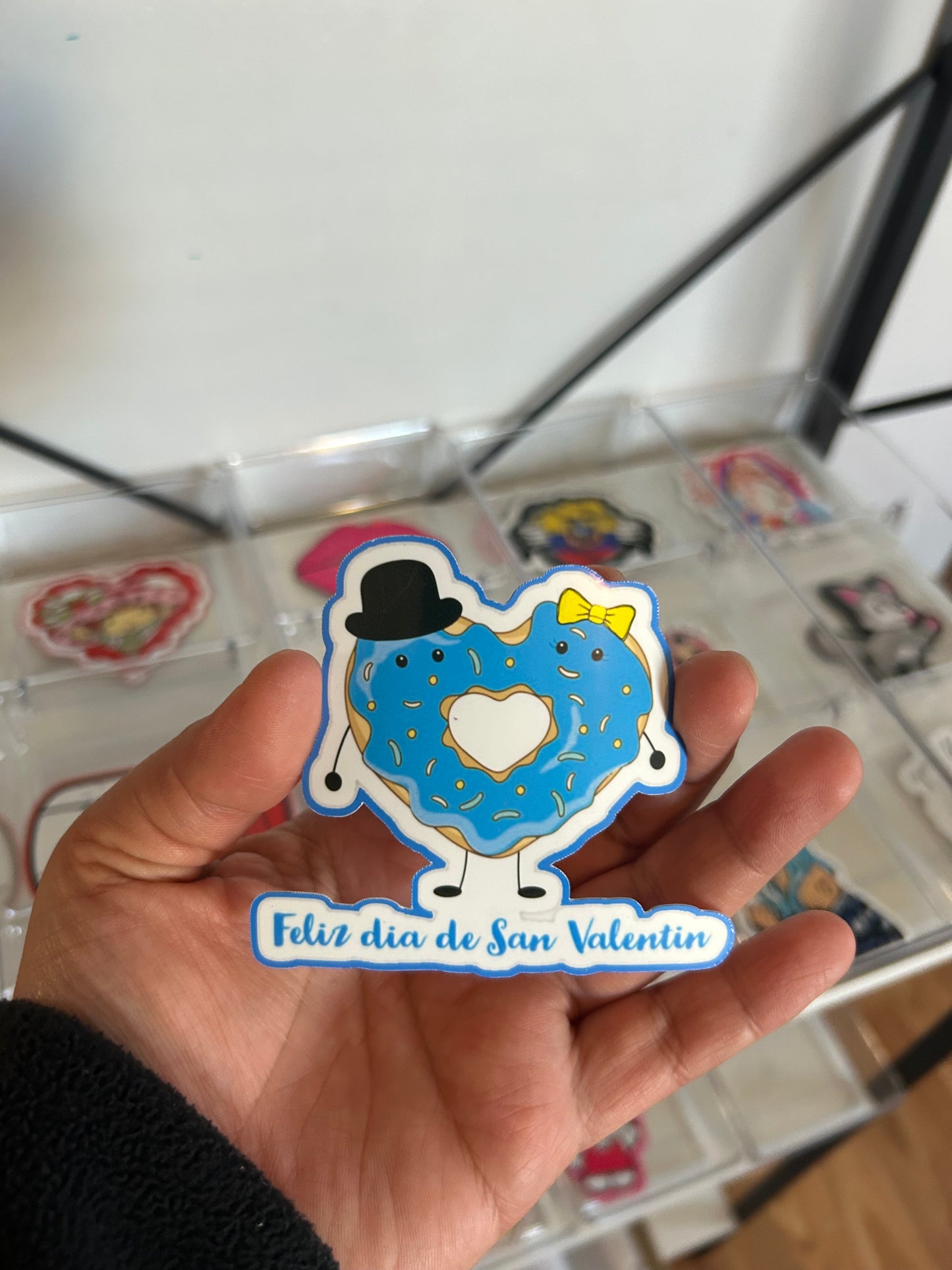 Valentines Day Stickers #017 (3 stickers per order)