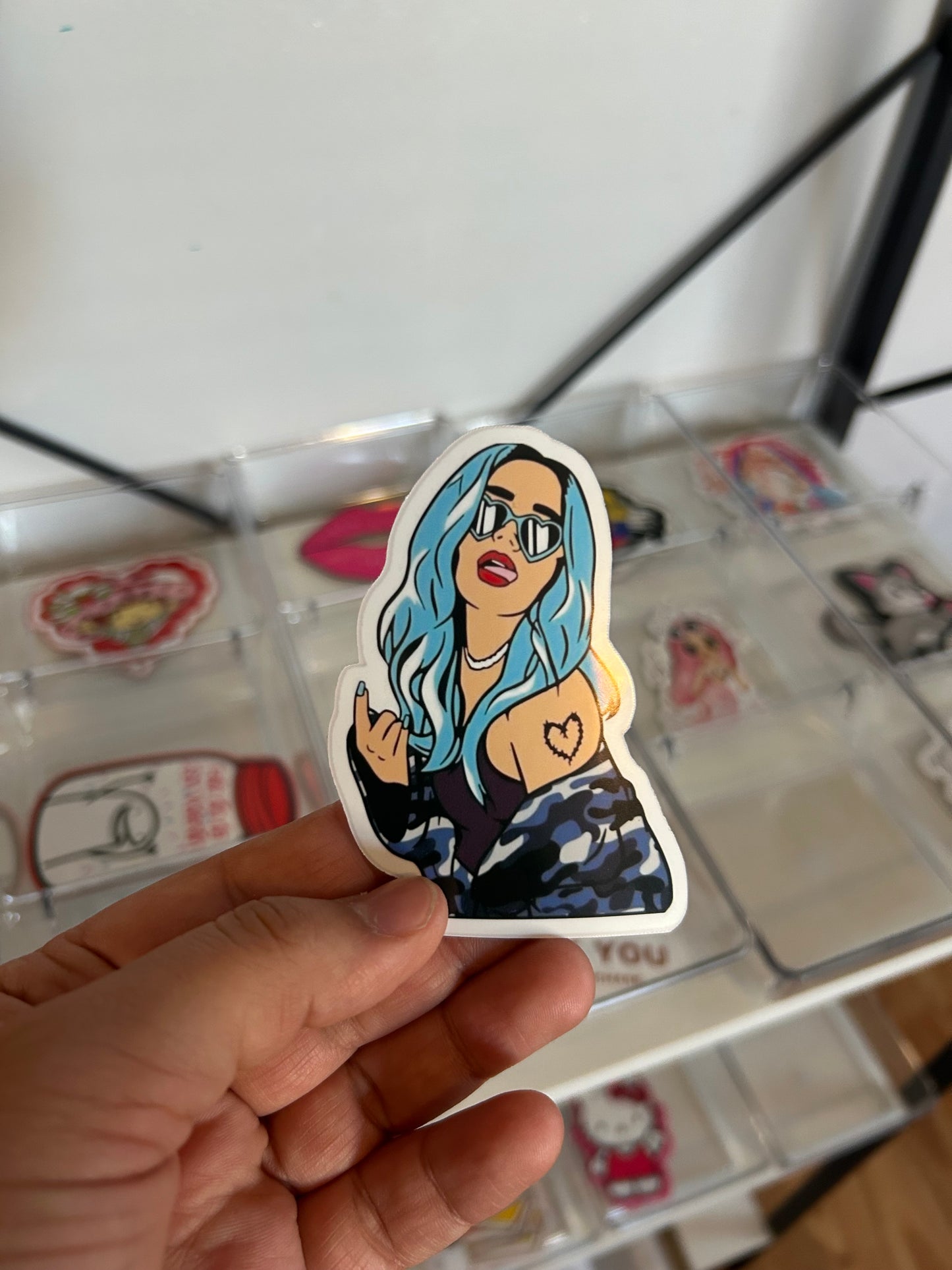 #102 Sticker (5 sticker bundle Karol G)