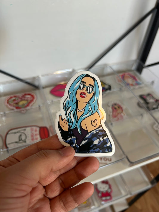 #102 Sticker (5 sticker bundle Karol G)