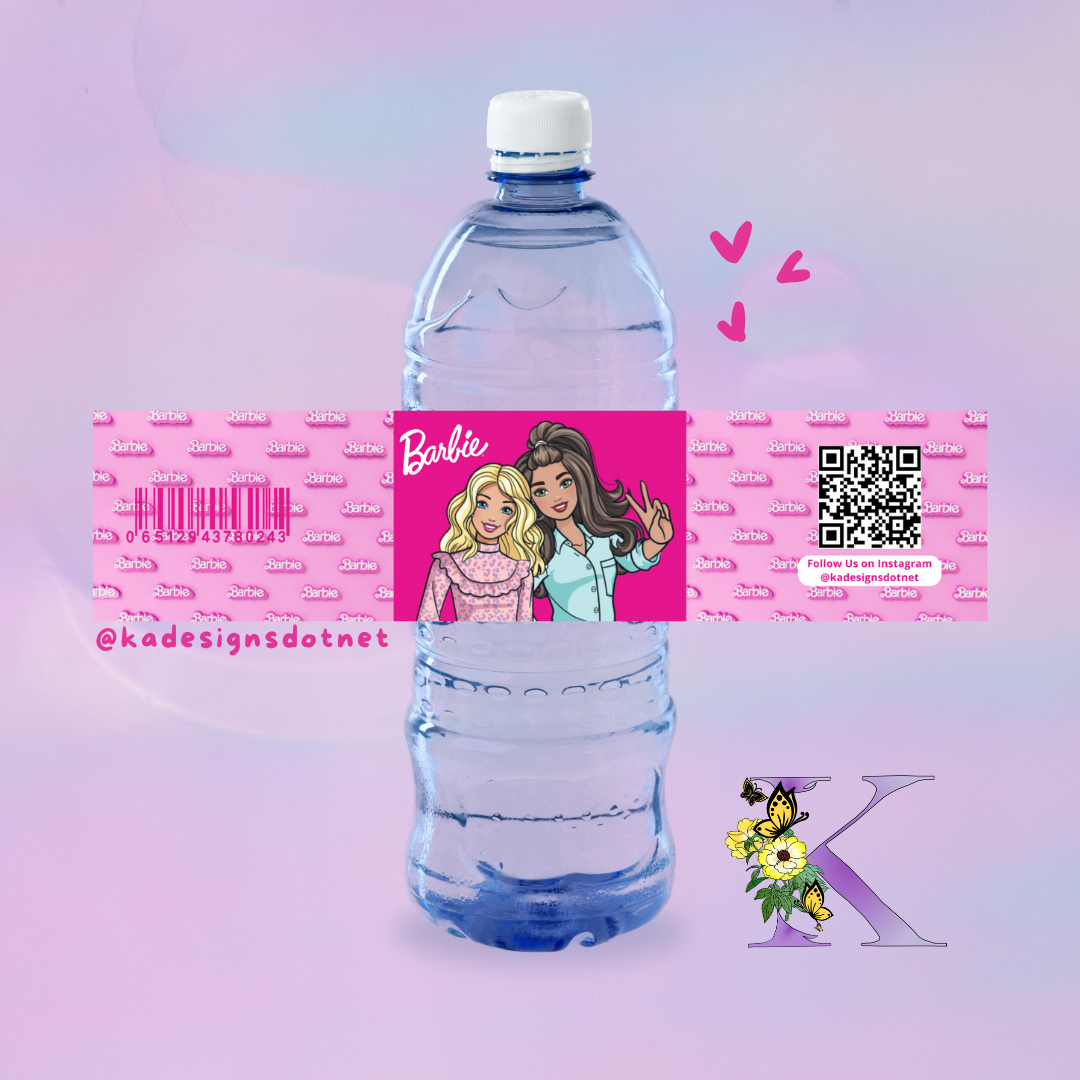 Water Bottle Labels #1005